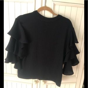 Endless rose black blouse